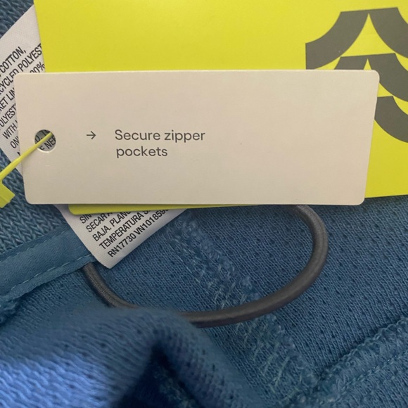 Men's Half Zip Fleece Sweater - All in Motion - Airway Blue S - Picture 3 of 7